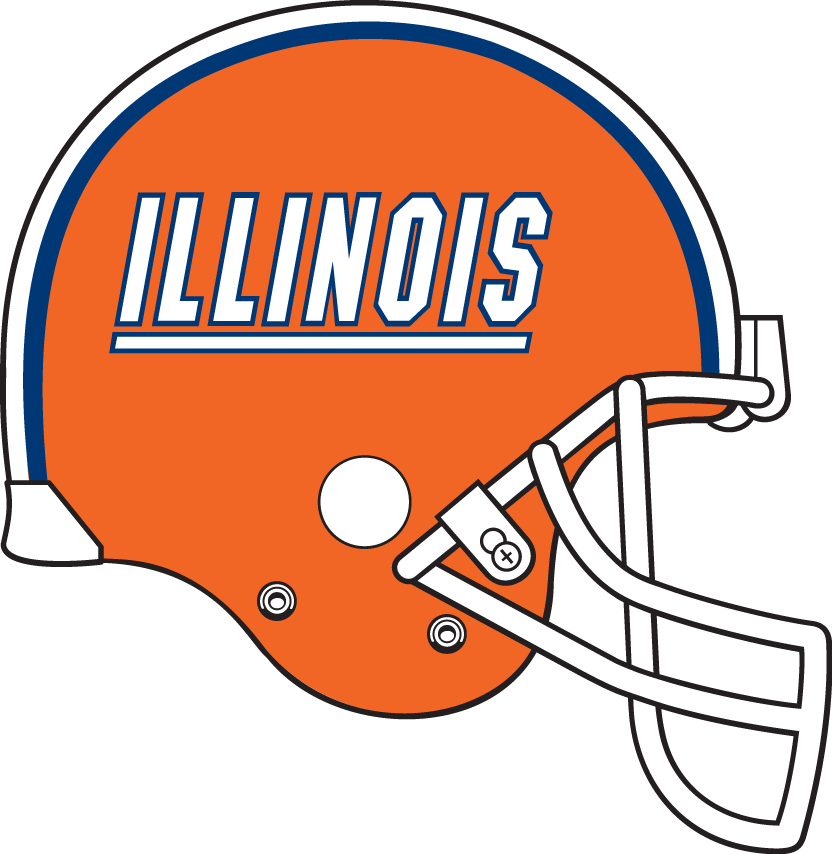 Illinois Fighting Illini 2005-2012 Helmet Logo DIY iron on transfer (heat transfer)